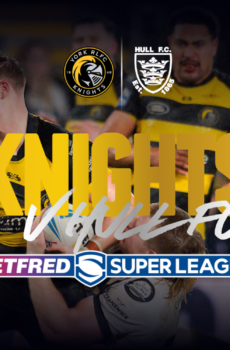 York Knights vs Hull FC – 2 adult tickets plus up to 3 under‑16s for £25.