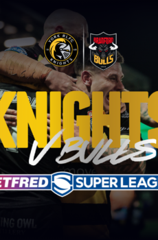 York Knights vs Bradford Bulls – 2 adult tickets plus up to 3 under‑16s for £25.